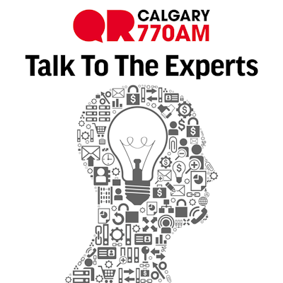 UROSPOT and QR Calgary logo with the title Talk To The Experts, promoting pelvic floor health through FDA-approved, non-invasive technology.